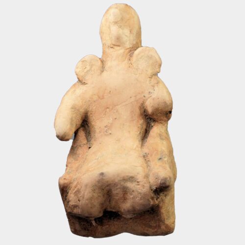 Greek Antiquities - Greek Argive early pottery figure of Hera