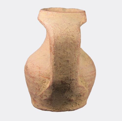 Miscellaneous Antiquities - Byzantine pottery pouring vessel with inscription